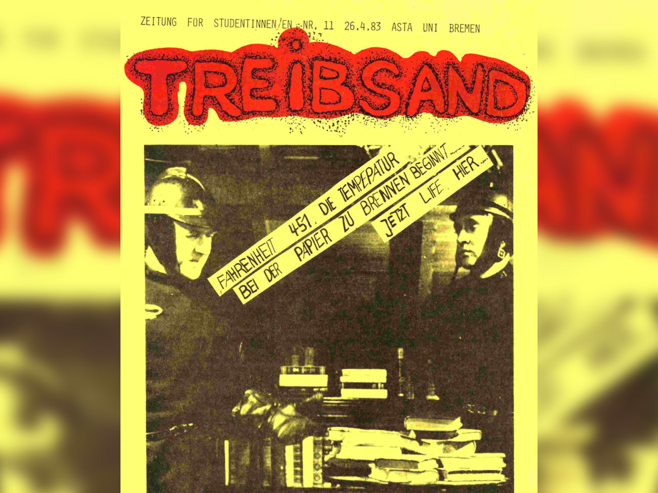 Cover Treibsand 1983