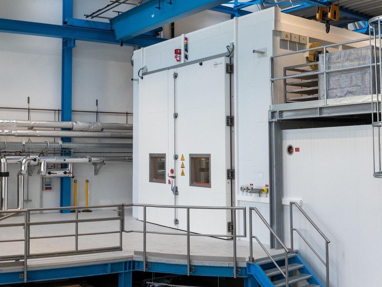 A photo of the High Power Electronics Laboratory (HiPE-LAB)
