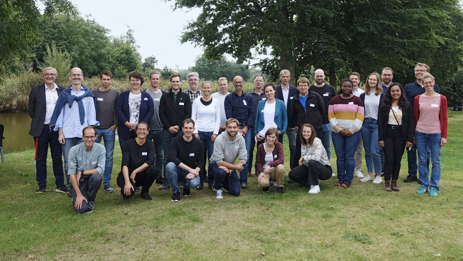 Group photo: Researchers at the AI Center for Health Care