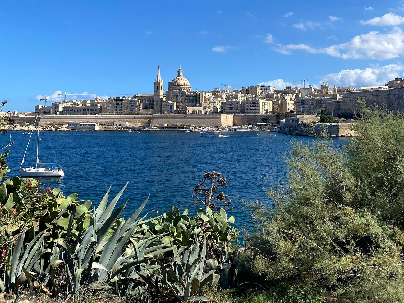 Ausblick auf Valletta, Hauptstadt von Malta