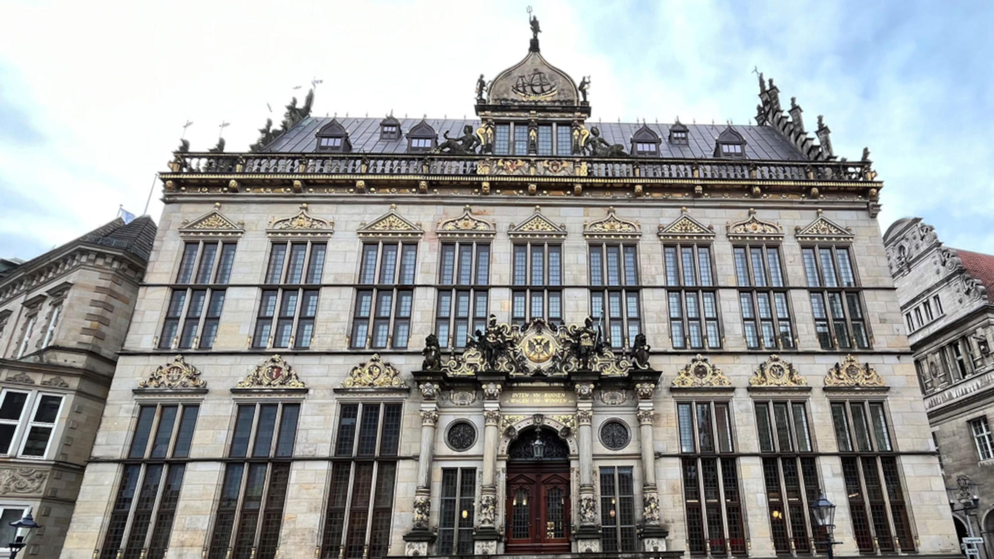 Das Haus Schütting am Bremer Marktplatz