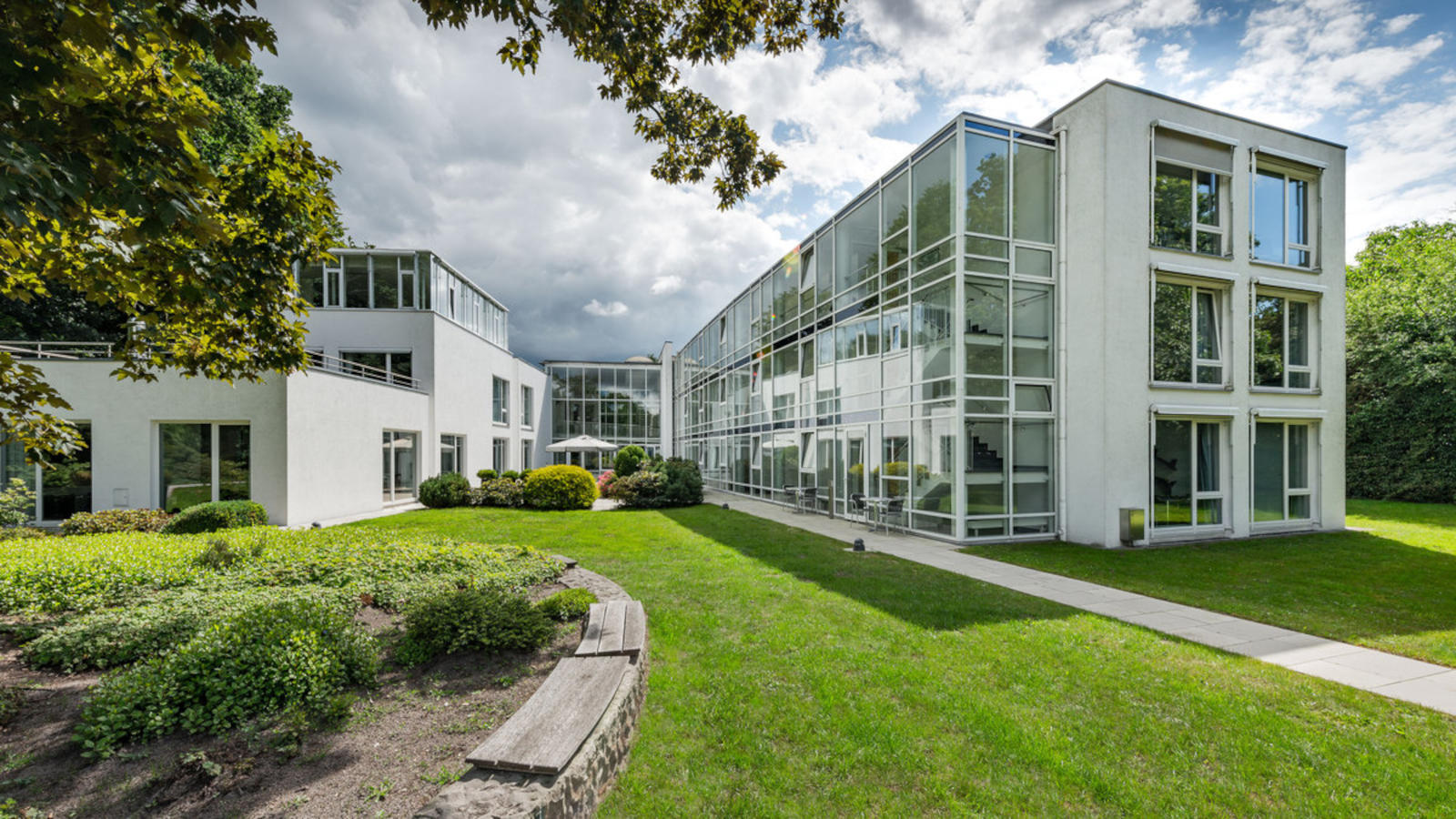 Gebäude auf dem Campus des Hanse-Wissenschaftskollegs in Delmenhorst